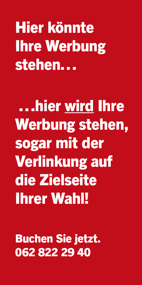 Hier könnte Ihre Werbung sein - Skyscraper - Verband BodenSchweiz